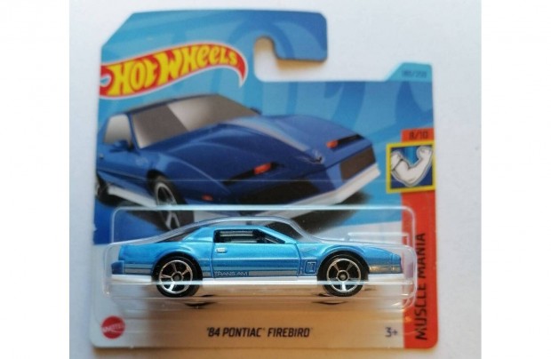 Hot Wheels '84 Pontiac Firebird blue