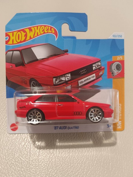 Hot Wheels '87 Audi Quattro 