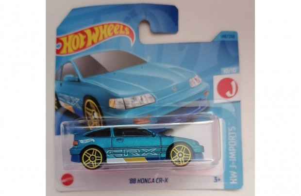 Hot Wheels '88 Honda CR-X Blue