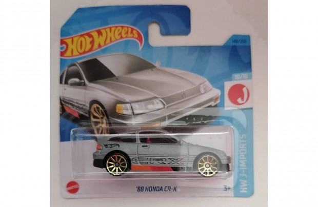 Hot Wheels '88 Honda CR-X silver