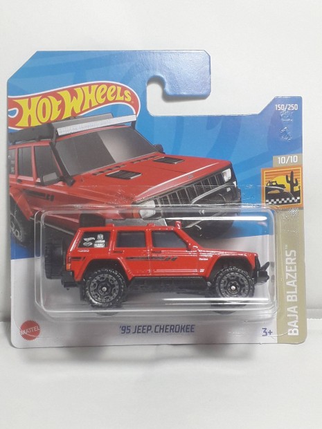 Hot Wheels '95 Jeep Cherokee (red) 2022