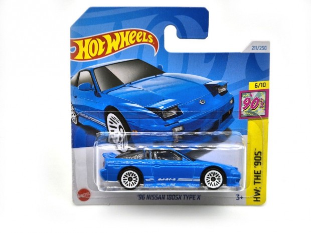 Hot Wheels '96 Nissan 180SX Type X - HW: The '90s 6/10 - 211/250 - H