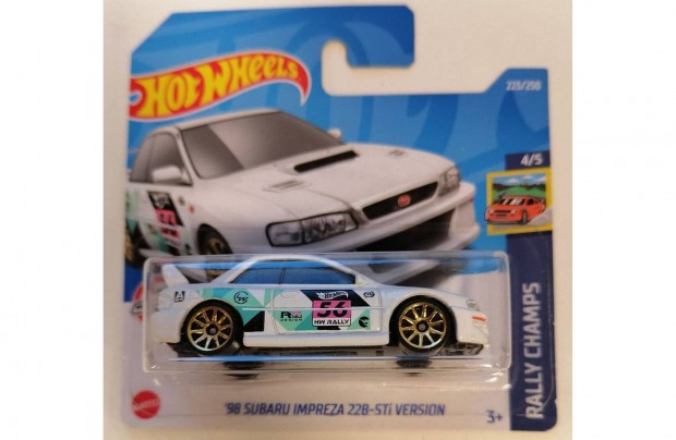 Hot Wheels '98 Subaru Impreza 22B-STi Version