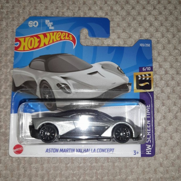 Hot Wheels: Aston Martin Valhalla James Bond 007 Bontatlan 2021