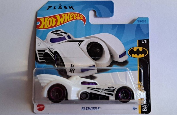 Hot Wheels. Batmobile. Dc Comics "The Flash" Fehr-lila. 2023