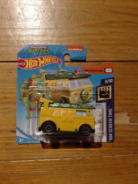 Hot Wheels: Ninja Turtles party wagon Bontatlan 2021