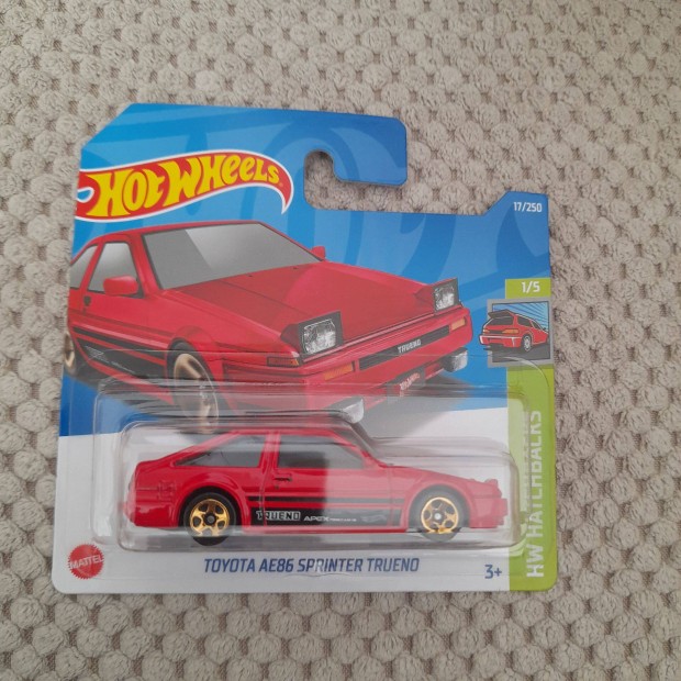 Hot Wheels: Toyota AE86 sprinter trueno Bontatlan 2022