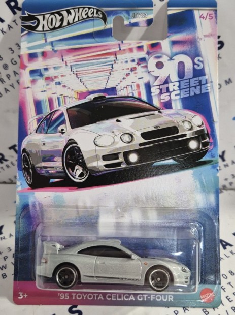 Hot Wheels - 90s Street Scene - 1995 Toyota Celica GT-Four -  Hot Whe