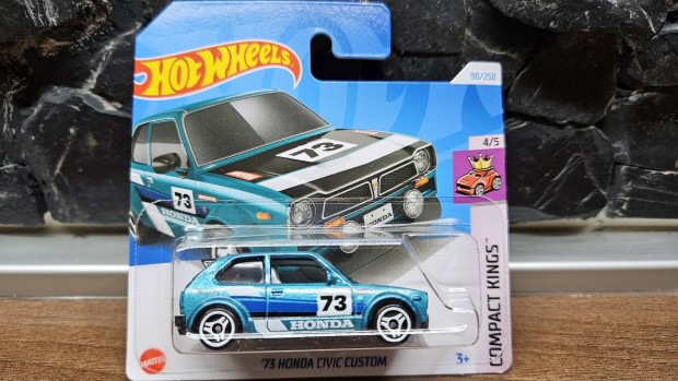 Hot Wheels # Compact Kings # '73 Honda Civic Custom