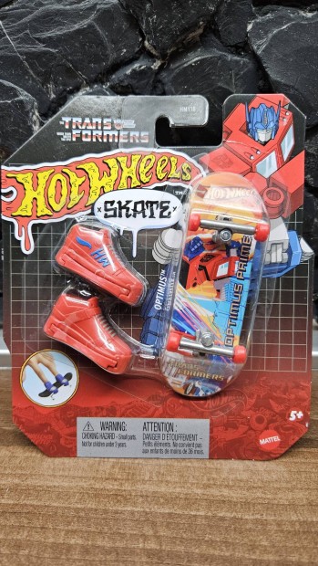 Hot Wheels # Skate # Optimus Prime - Transformers