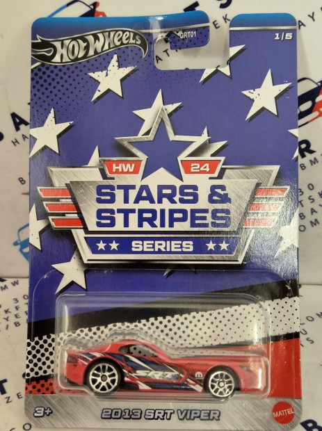 Hot Wheels - Stars & Stripes 1/5 - SRT Dodge Viper (2013) -  Hot Whee