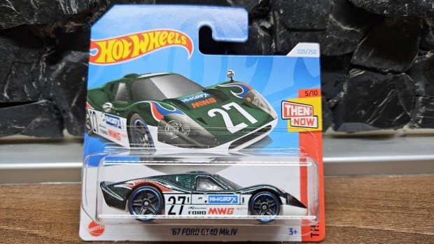 Hot Wheels # Then And Now # '67 Ford GT40 Mk.IV