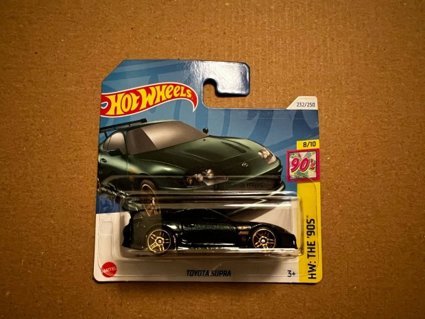 Hot Wheels - Toyota Supra - metl zld