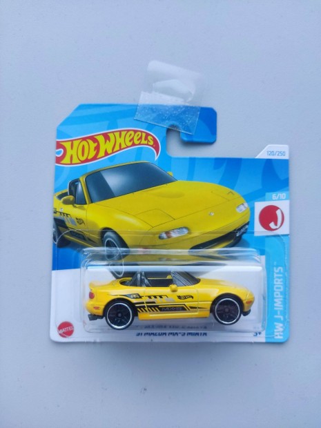 Hot Wheels - '91 Mazda MX-5 Miata (Htd80 - 2024/120)