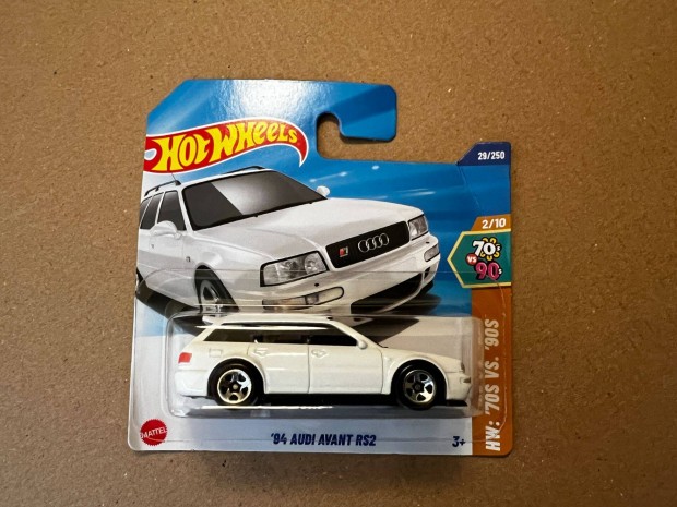 Hot Wheels - '94 Audi Avant RS2 - fehér