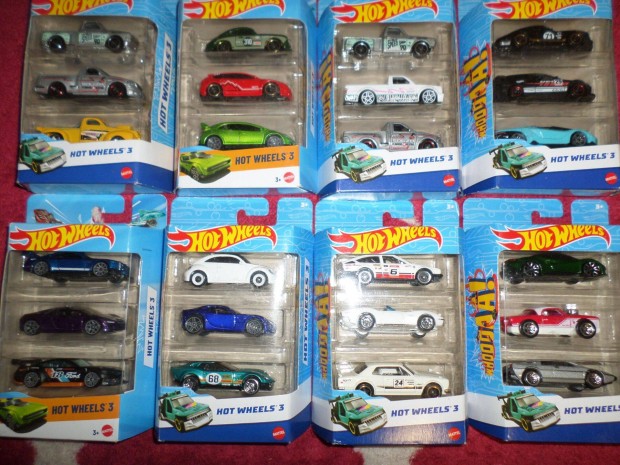 Hot Wheels aut 3db.-os