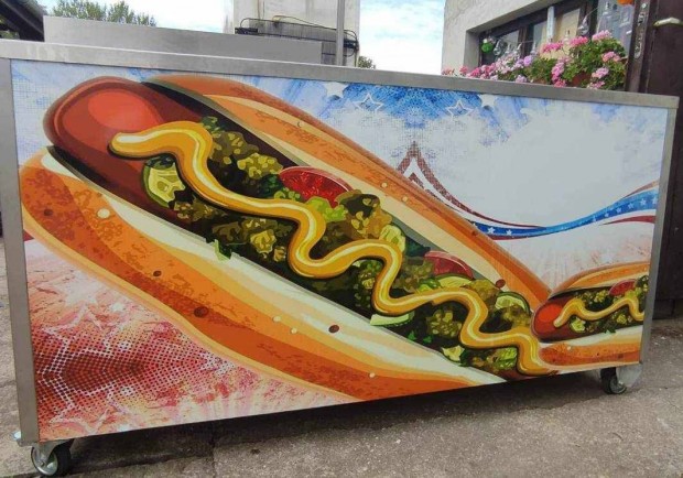 Hot-dog s Hamburger kszt pult