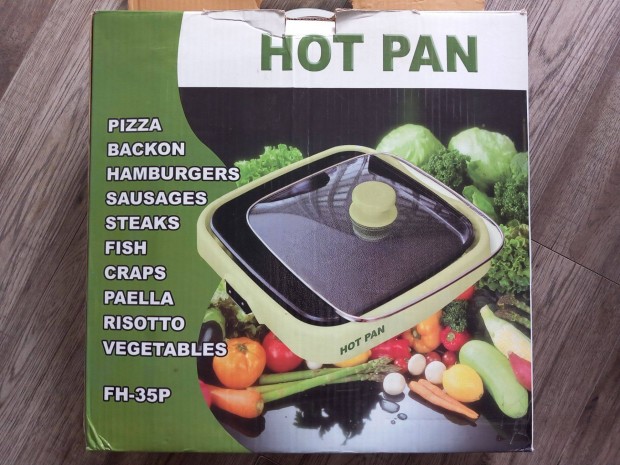 Hot pan, hot plate eredeti csomagolsban