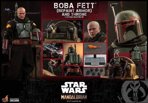 Hot toys Boba fett with throne TMS55