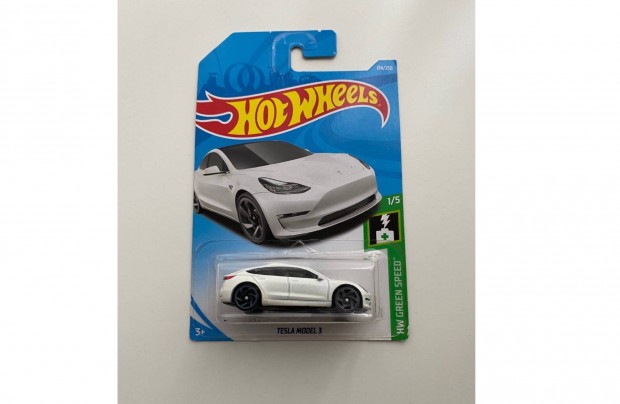 Hot wheels Tesla model 3 fehr!