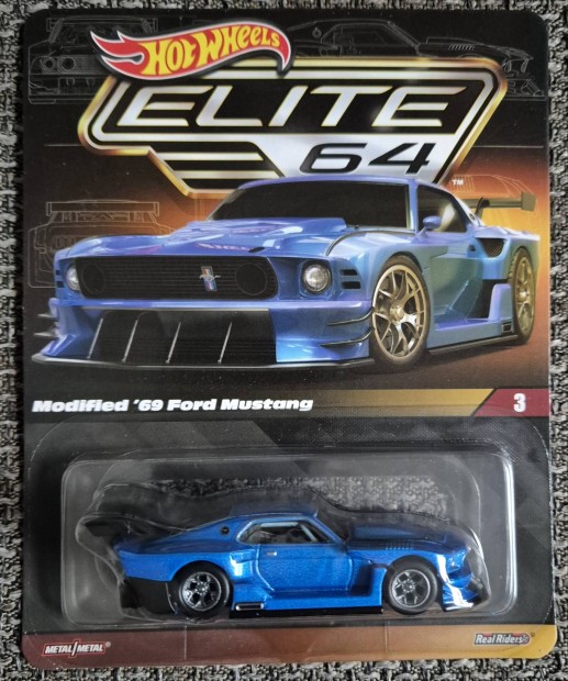 Hot wheels elite64 Ford Mustang Modified