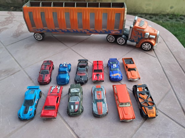 Hot wheels kamion ( kilvs, szllt)+ matchboxok