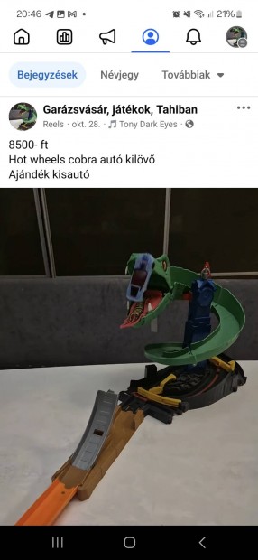 Hot wheels kobra auts kilv 