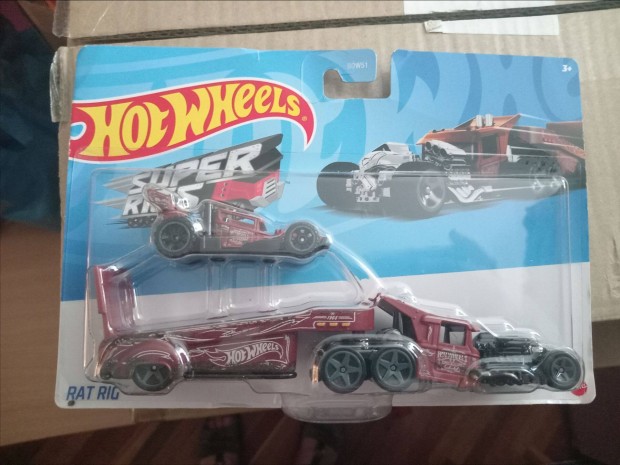 Hot wheels rat rig teheraut s szemlyaut kszlet