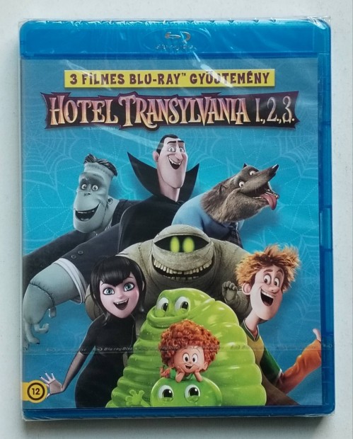 Hotel Transylvania 1-3. Blu-ray 