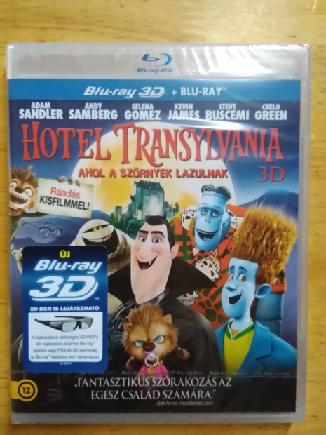 Hotel Transylvania 3D + 2D blu-ray Bontatlan