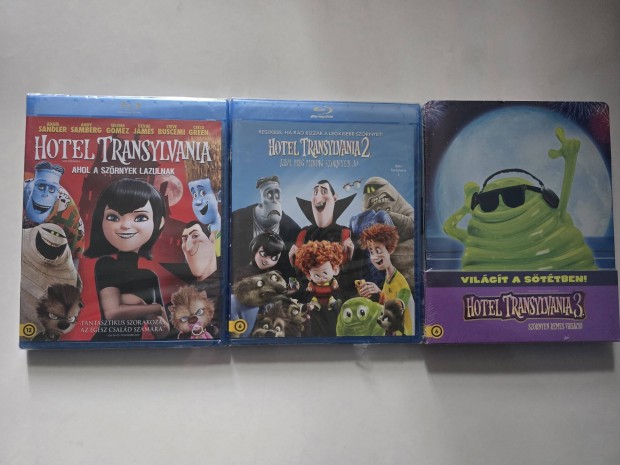 Hotel Transylvania trilgia blu-ray