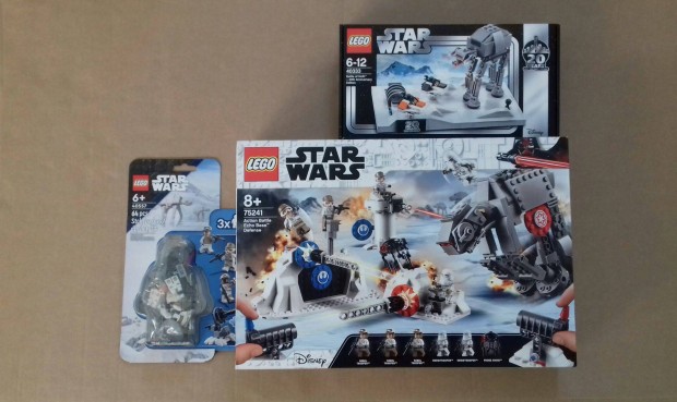 Hothi csata: bontatlan Star Wars LEGO 40333 + 75241 + 40557 Fox.azrba