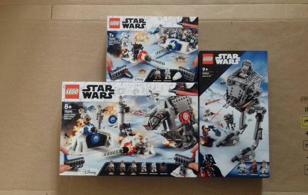 Hothi csata: bontatlan Star Wars LEGO 75239 + 75241 + 75322 Fox.azrba