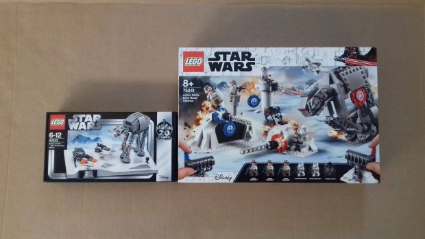 Hothi csata bontatlan Star Wars LEGO 75241 Echo bzis + 40333 Fox.rba