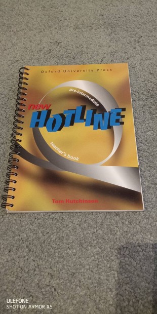 Hotline pre-intermediate teacher's book (angol nyelvkönyv)