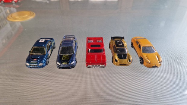 Hotwheels Kisaut Csomag 07 Honda Subaru Ford Lotus Lamborghini