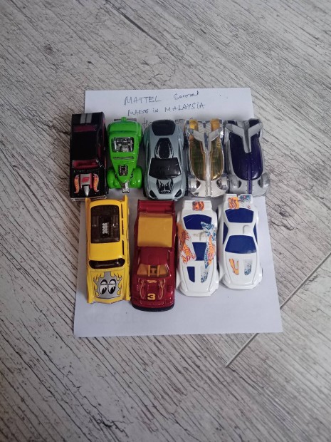Hotwheels kisautó gyűjtemény eladó