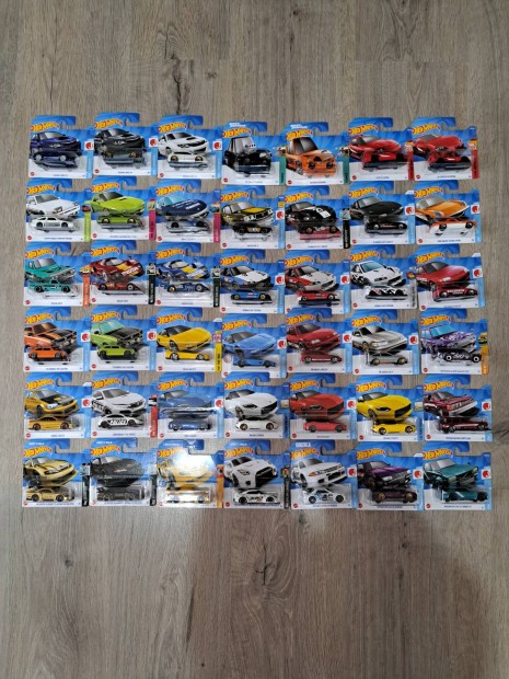 Hotwheels pakk egyben 42db