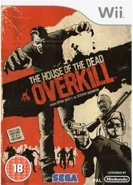 House of the Dead - Overkill Nintendo Wii jtk
