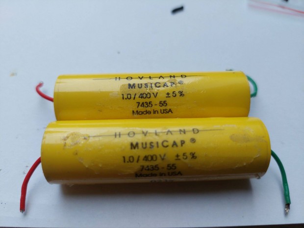 Hovland Musicap (USA) 1uF 400V 2 db