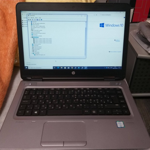 Hp 640 G2 laptop 6200U i5 processzor új 8gb memória 128gb magyar bi