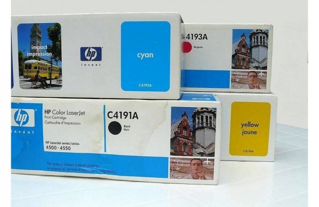 Hp C4191A toner; 4191; C4192A; 4192; C4193A; 4193; C4194A; 4194 = 9999