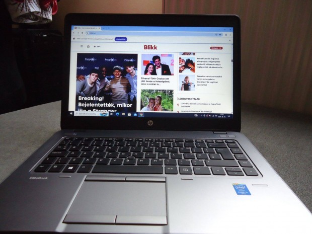 Hp Elitebook 840 G2 i5-5300u laptop 8 GB RAM SSD új akkumulátor