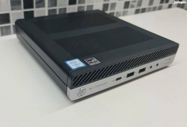 Hp Elitedesk 800 G3 Mini PC + tpegysg - Szmla, garancia