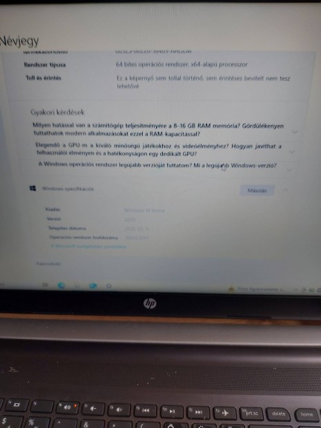 Hp Pavilion laptop 2gb videókártyával