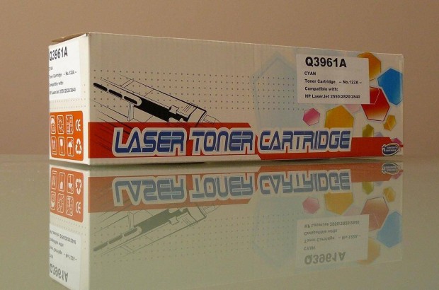 Hp Q3961A toner ; 3961A kk toner ; Q3961 ; 3961 ; 122A kk = 3.961.-