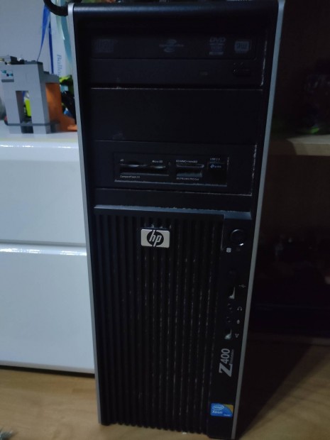 Hp Z400 Workstation RX580 4gb + 16Gb Ram+ CPU 6/12 szl