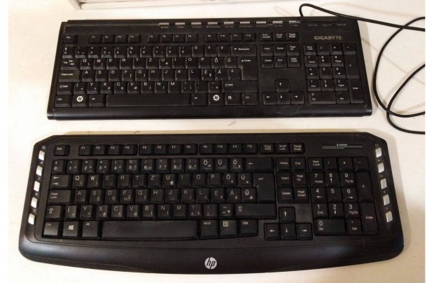 Hp és Gigabyte billentyűzetek 1000Ft/db