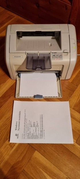 Hp laserjet 1018 lzer nyomtat 