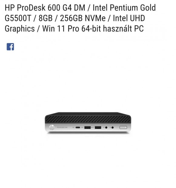 Hp mini pc elad 